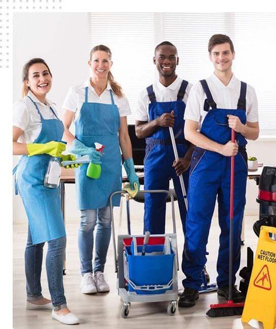 janitorial service staff